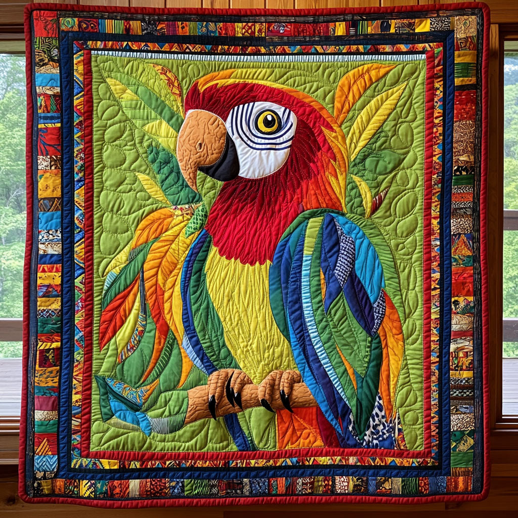 Colorful Parrot CW2306009CL Quilt