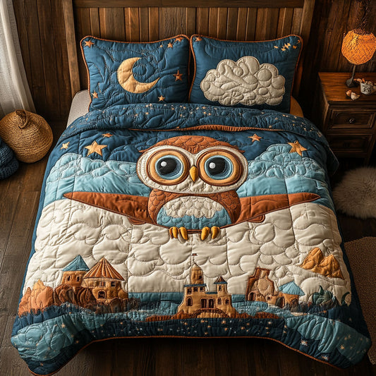 Night Owl Adventure WJ0701032CL Duvet Cover Set