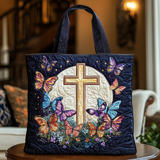 Spiritual Transformation LT2611014CL Quilted Tote Bag