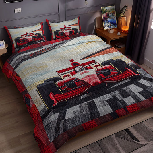 Red Racing Car WX2111080CL Duvet Cover Set