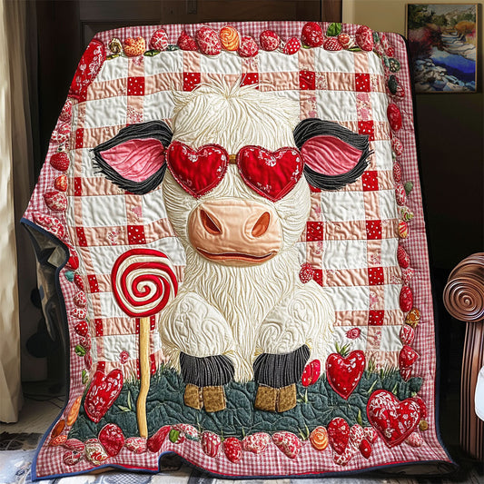 Cute Baby Cow WY2301051CL Quilt