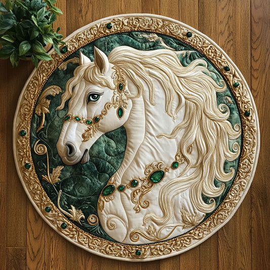 Equine Embrace CM3004012CL Quilted Round Mat
