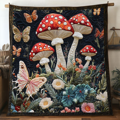 Mushroom Sonata WN2605044CL Quilt