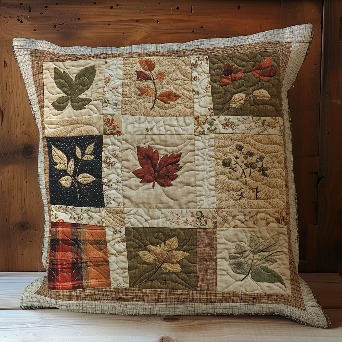 Autumn Leaf WY1102007CL Quilt Pillow Case