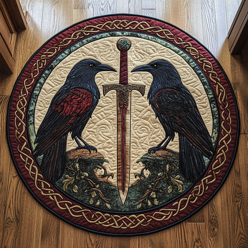 Raven Blade WP0104004CL Quilted Round Mat