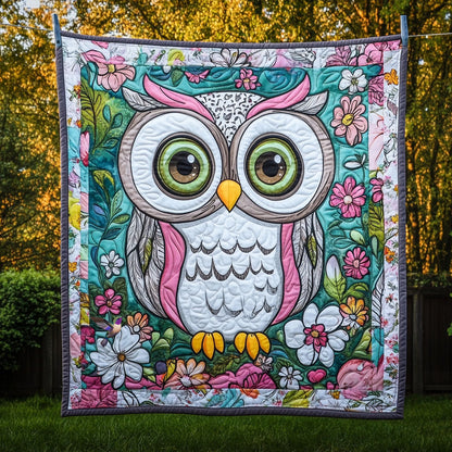 Owl Flower WT2110016CL Quilt