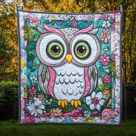 Owl Flower WT2110016CL Quilt