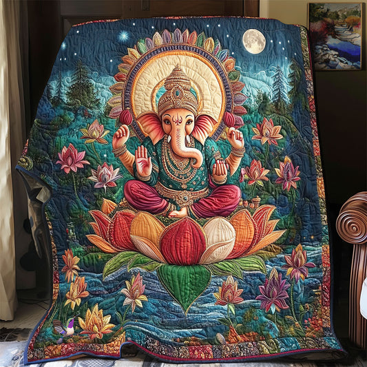 Lord Ganesha WY2712036CL Quilt