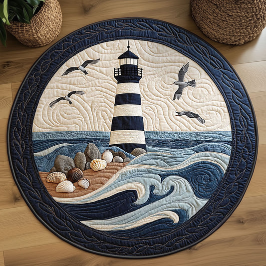 Sea Guardian WY2203060CL Quilted Round Mat