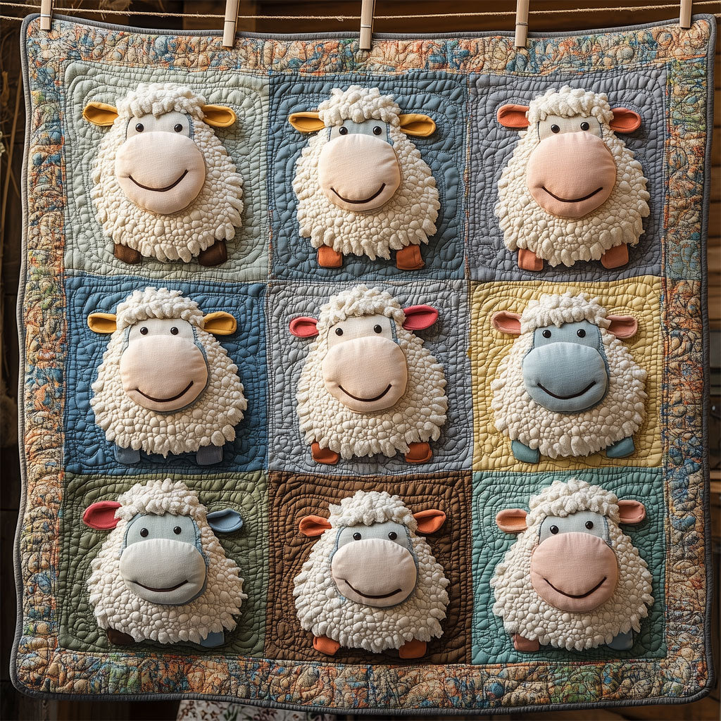 Cartoon Sheeps LT1609002CL Quilt