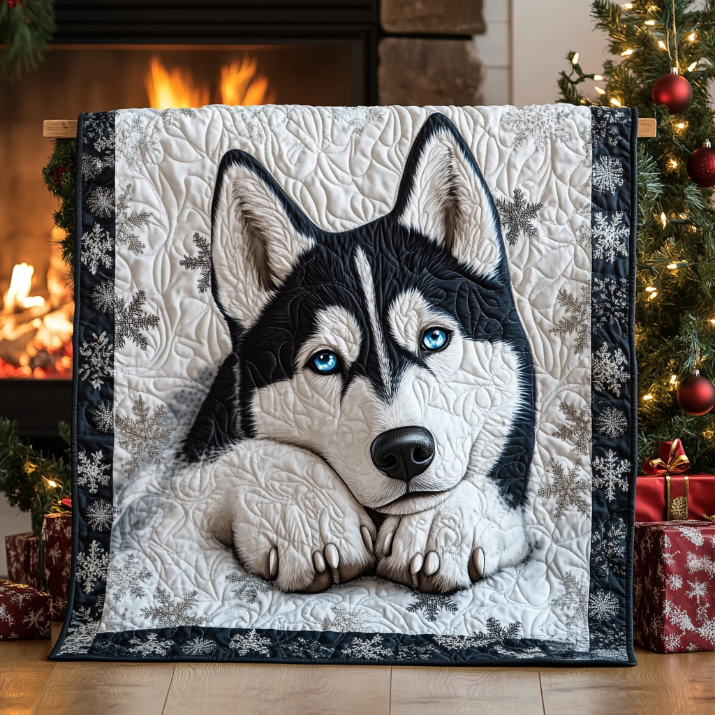 Husky Lover YR1401029CL Quilt