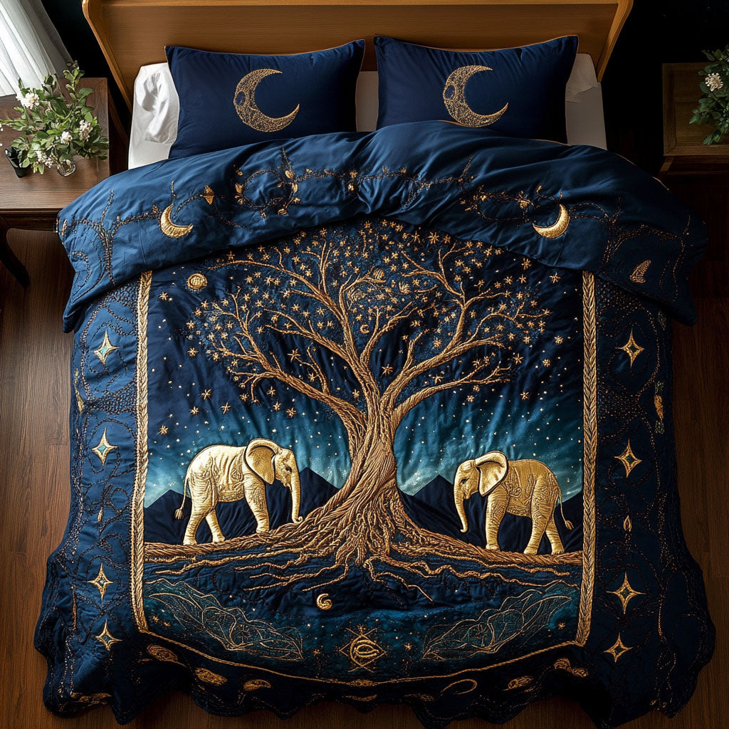 Cosmic Elephant WN1010004CL Duvet Cover Set