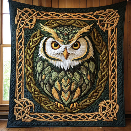 Celtic Owl Charm CW1311038CL Quilt