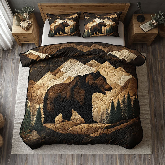 Brown Bear Mountain WY0408017CL Duvet Cover Set