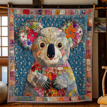 Floral Koala Hug WN1606009CL Quilt