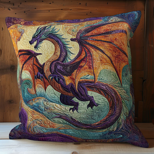 Dragon Abstract WY0602074CL Quilt Pillow Case