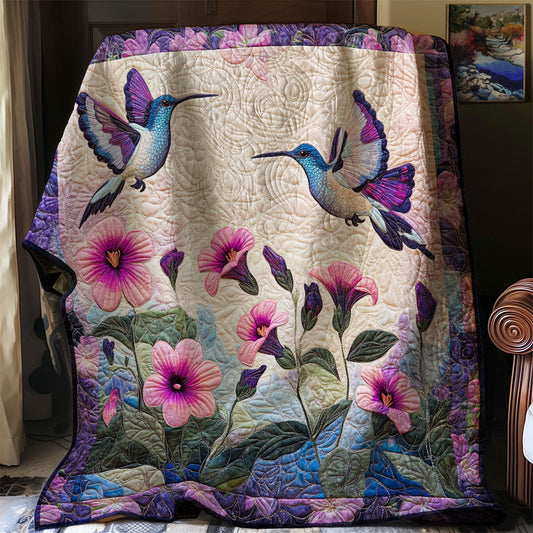 Blooming Hummingbird WJ1401001CL Quilt