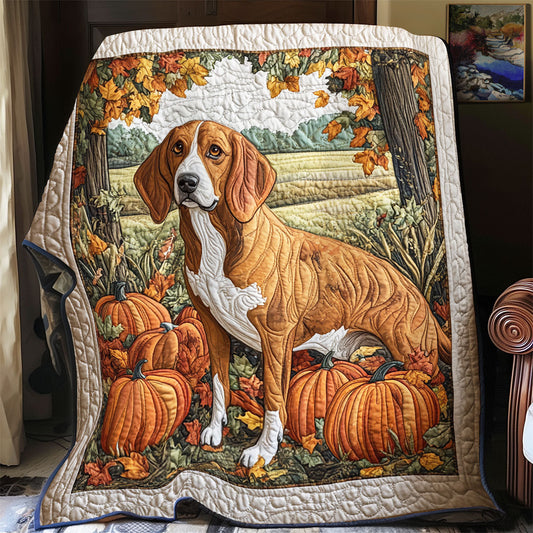 Pumpkin Dog WX0805027CL Quilt