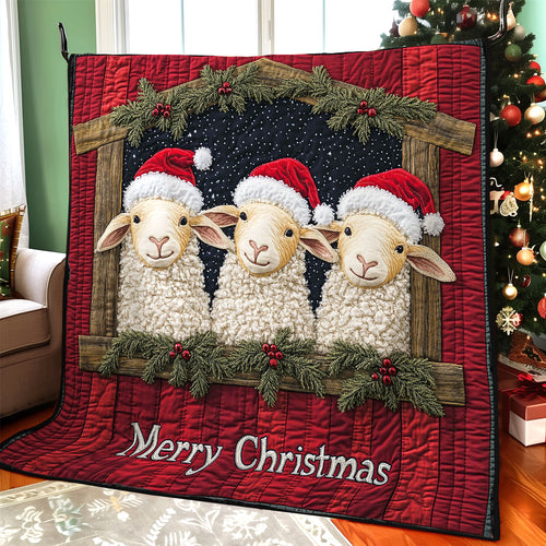 Christmas Sheep Charm CW1711045CL Quilt