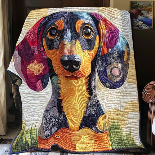 Dachshund YR2612033CL Quilt