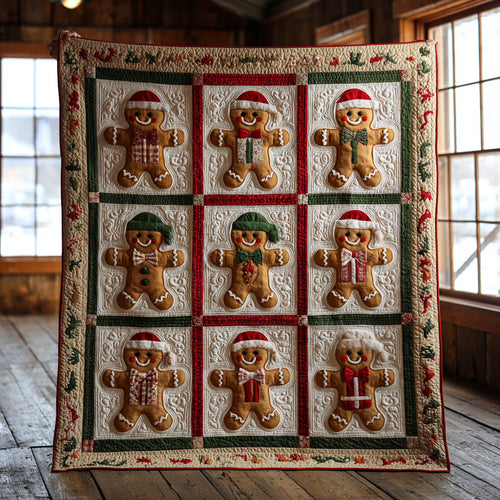 Merry Gingerbread CW0409035CL Quilt
