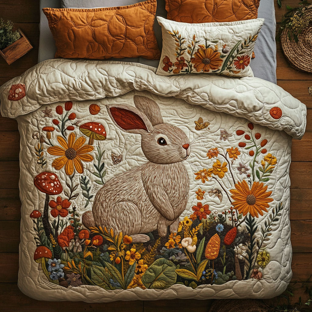 Rabbit in Forest CW3107045CL Duvet Cover Set