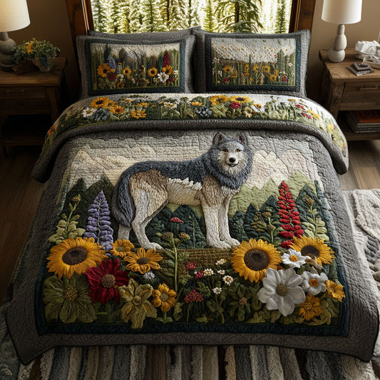 Wolf Blossom CW0409030CL Duvet Cover Set