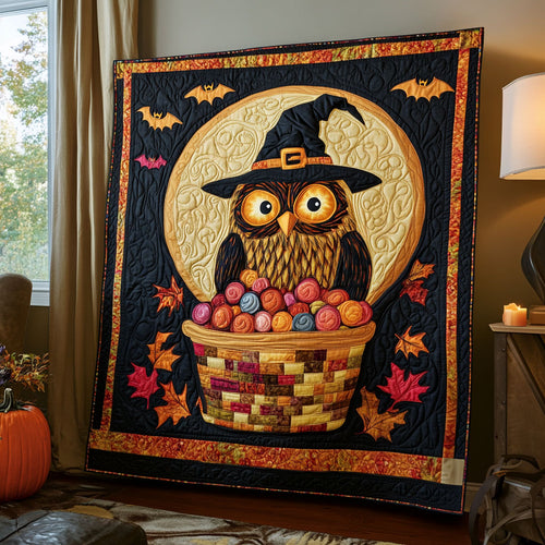 Owl And Candy Basket DH2309022CL Quilt
