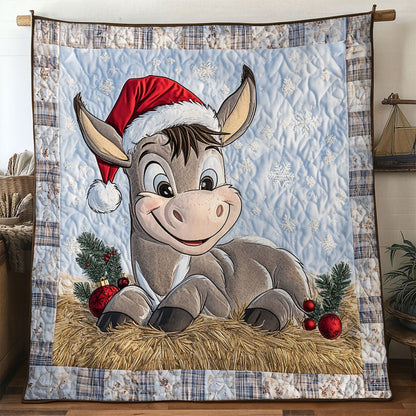 Donkey Christmas Spirit WN1111026CL Quilt