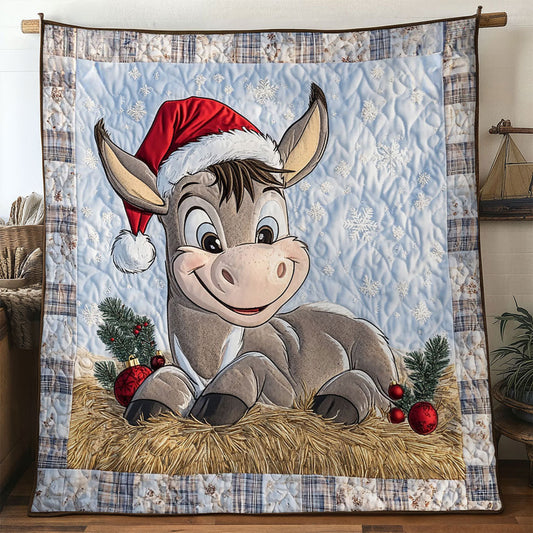 Donkey Christmas Spirit WN1111026CL Quilt