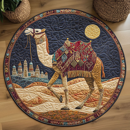 Desert Moon WY2203036CL Quilted Round Mat