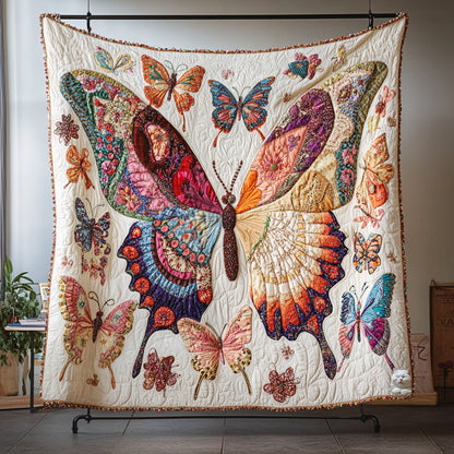 Butterfly Blooming Into You WU2410006CL Quilt