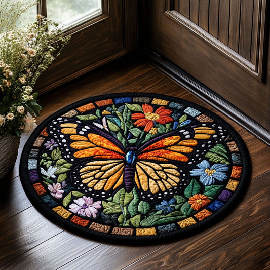 Gilded Garden CM0306019CL Quilted Round Mat