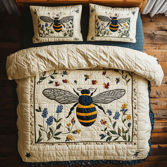 Honeybee Garden WY1808060CL Duvet Cover Set