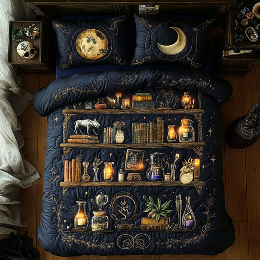 Enchanted Apothecary Shelves CW0708040CL Duvet Cover Set