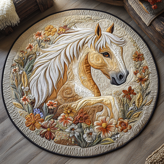 Horse Haven XR1403006CL Quilted Round Mat