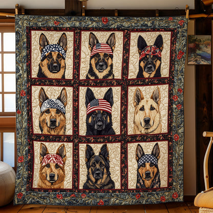 German Shepherd Sentinel WN1006049CL Quilt