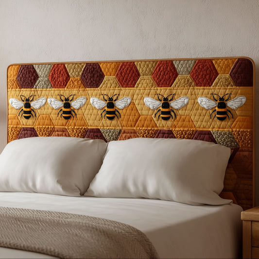 Sweet Pollinators CP2612033CL Quilted Headboard Slipcover