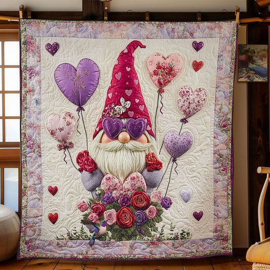 Forever Floral Gnome WN0412050CL Quilt