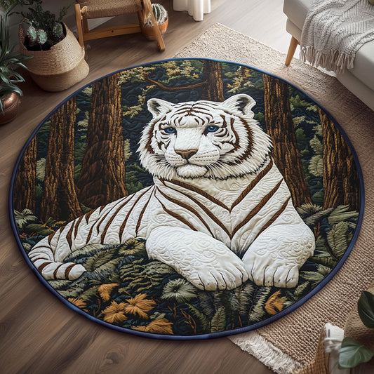 White Tiger WJ0204030CL Quilted Round Mat