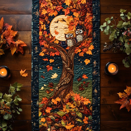 Night Branch Comfort CM1505001CL Quilted Table Runner