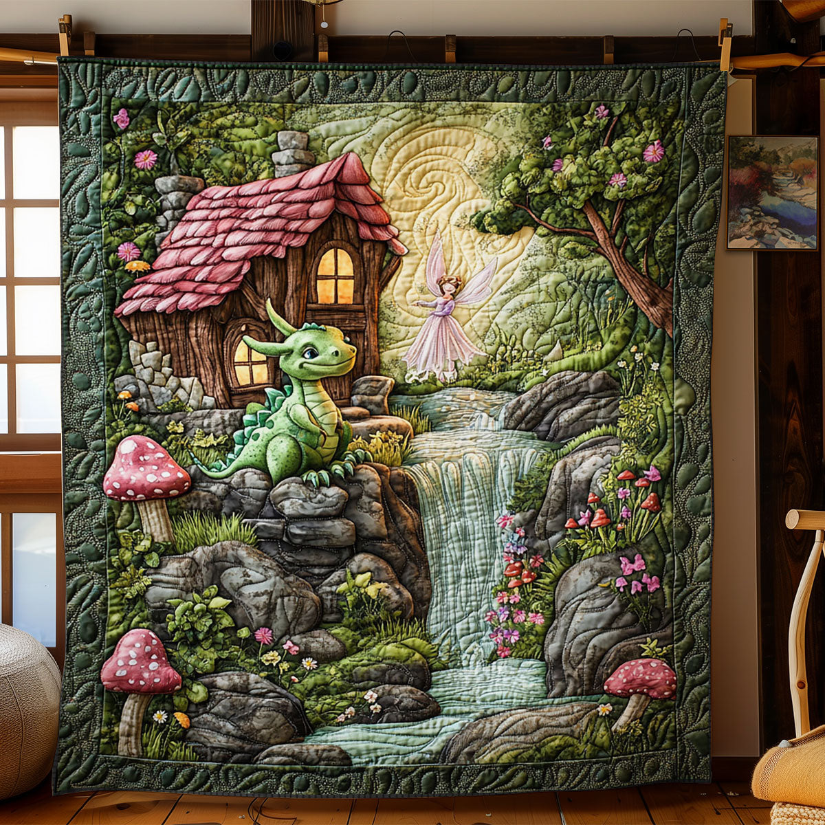 Guardian Of The Glade WY0703009CL Quilt
