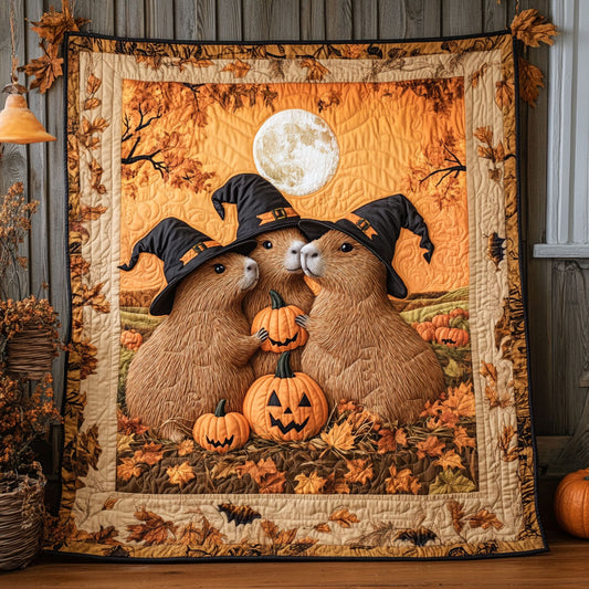 Witch Hat Capybara WN1108092CL Quilt