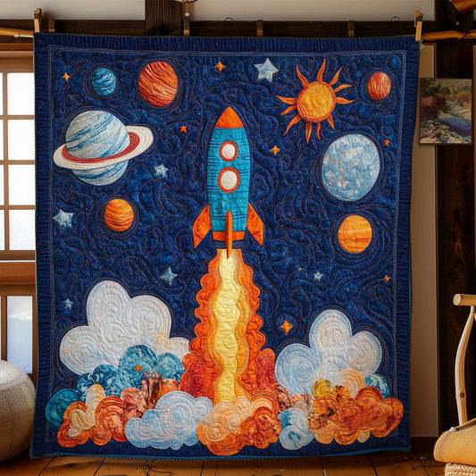 Rocket To The Moon WN2403098CL Quilt