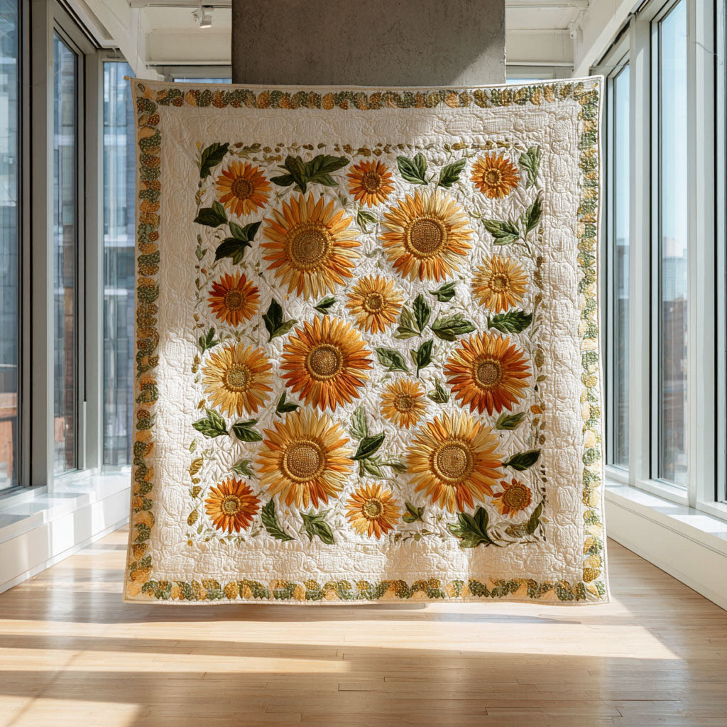 Sunny Petal Dance CW1408058CL Quilt
