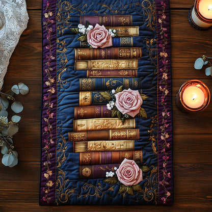 Book Rose CM1405020CL Quilted Table Runner