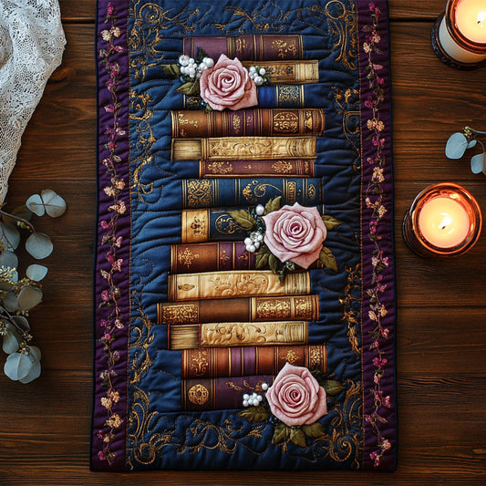 Book Rose CM1405020CL Quilted Table Runner