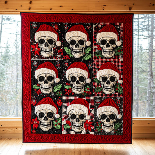 Santa Skull Parade CW0810038CL Quilt