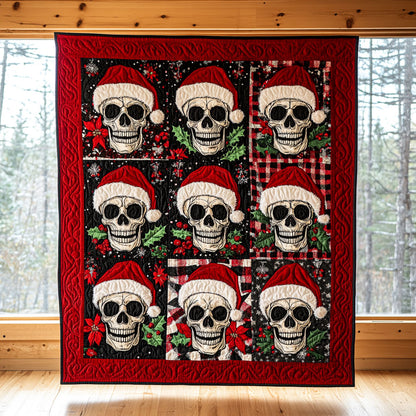 Santa Skull Parade CW0810038CL Quilt