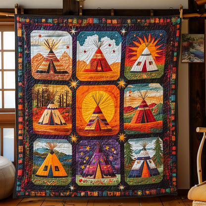 Sunlit Spirit Tepee WJ0401023CL Quilt